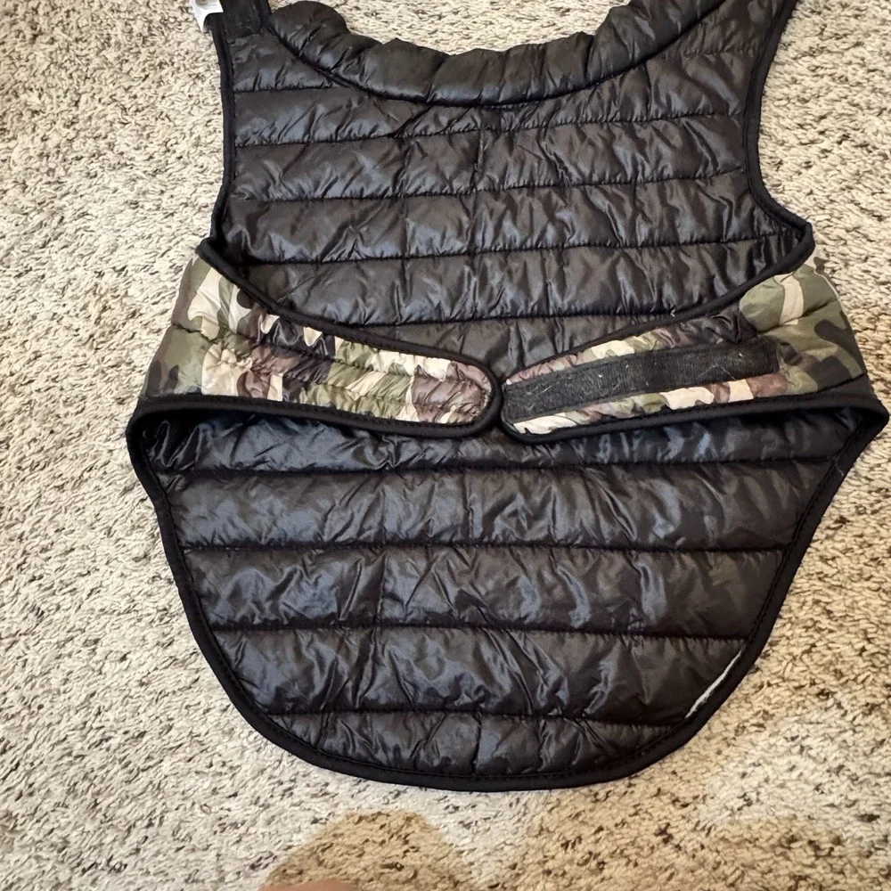 Top‎ Paw Dog Puffy Rain Sweater And Coat Jacket Camouflage Large